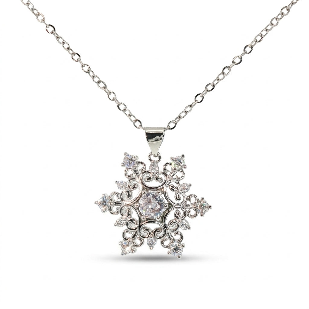 Filigree Snowflake Pendant
