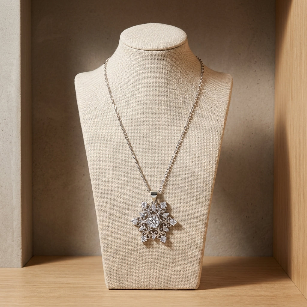Filigree Snowflake Pendant