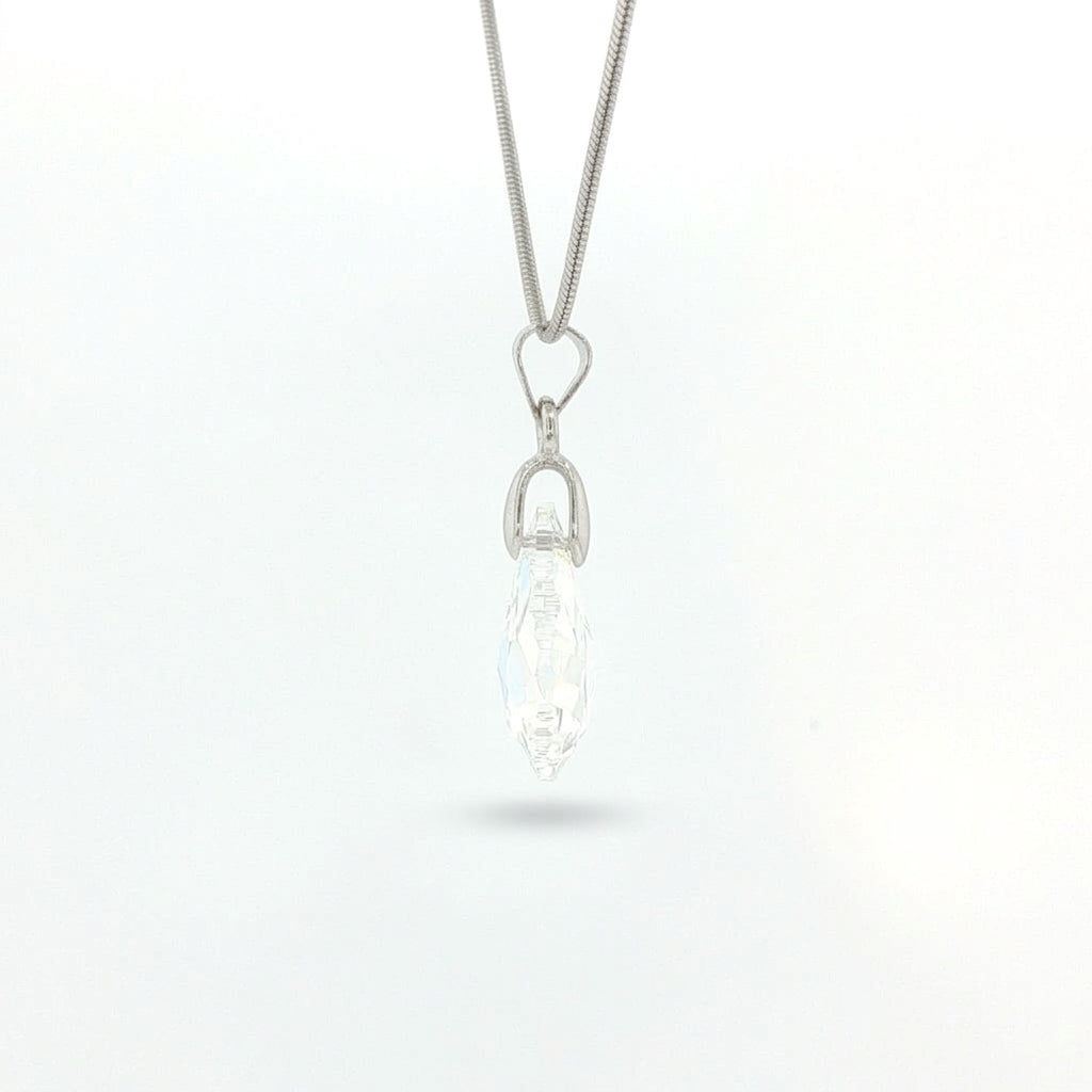 Faceted Swarovski Crystal Pendant