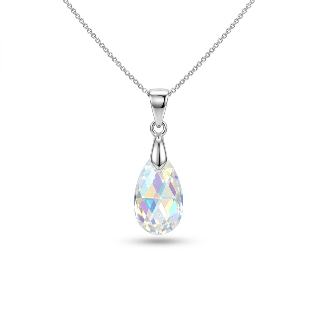 Swarovski Crystal Rainbow Teardrop Pendant